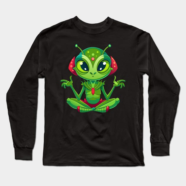 cute aliens Long Sleeve T-Shirt by Shapwac12